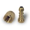 LPG 5/8" BBQ Nut & Stem Nozzle for 8mm Hose