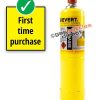 Sievert (Primus) Ultramapp 3000 Yellow - New Full Cylinder