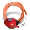 LPG Gas Bottle Propane Kit2 with Regulator, 2m Hose and Clips