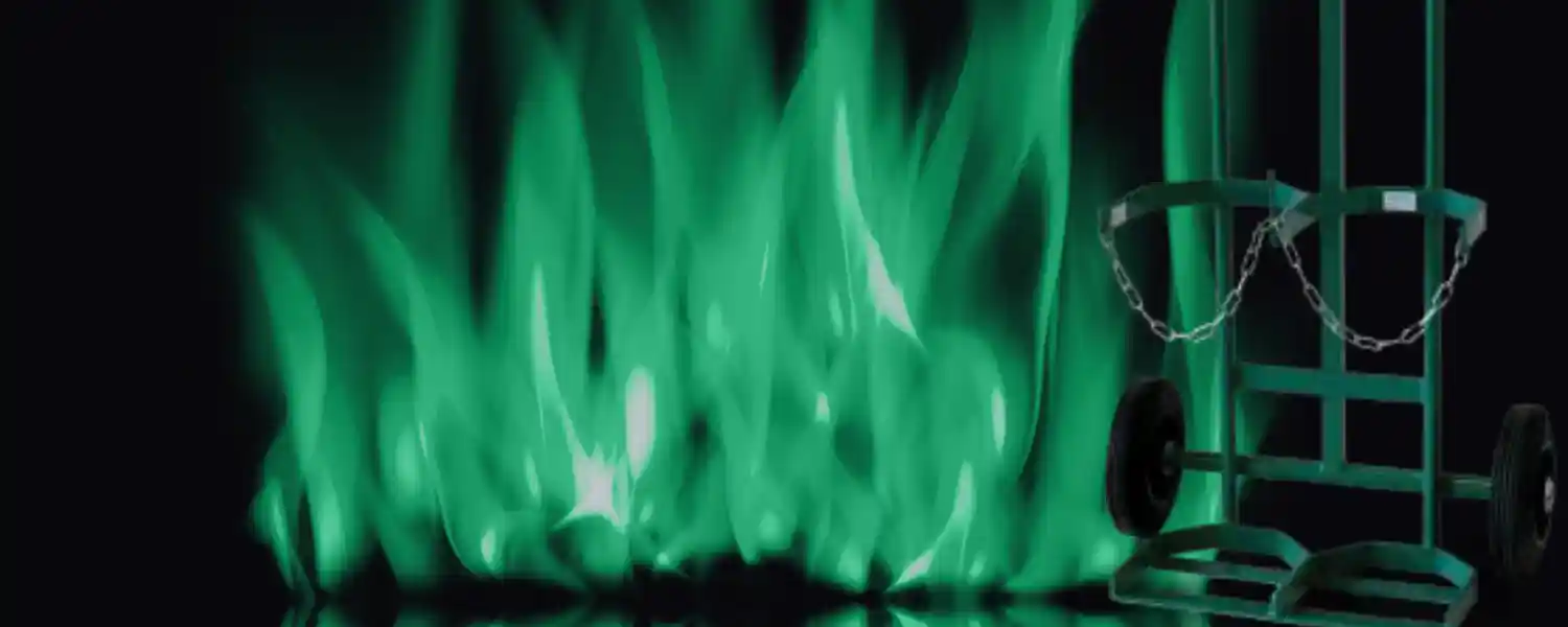 Air Products Trolleys from BBQ Gas Bottles