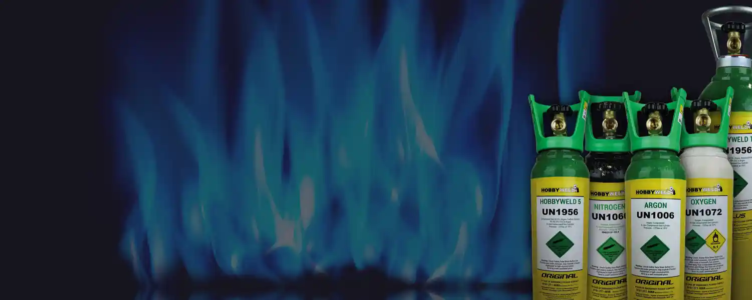 Hobbyweld Gas Cylinders from Gas Bottles Direct