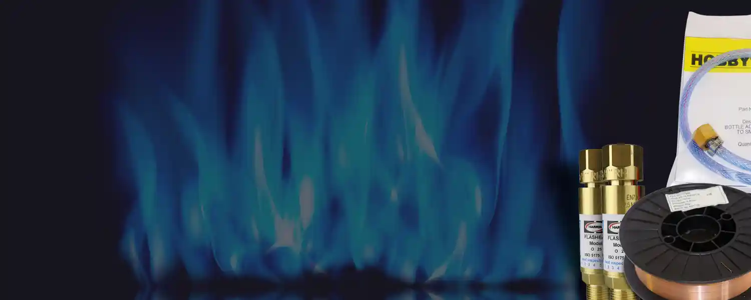 Hobbyweld Gas Fittings from BBQ Gas Bottles