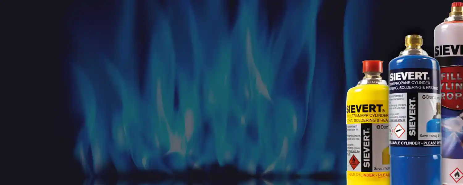 Sievert Refillable Gas Cylinders from BBQ Gas Bottles