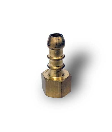 LPG Female Nozzle 1/4" BSPT to 8mm Hose Connector