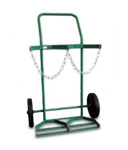 Air Products Twin Oxy-Acetylene Integra LPG Gas Cylinder Trolley